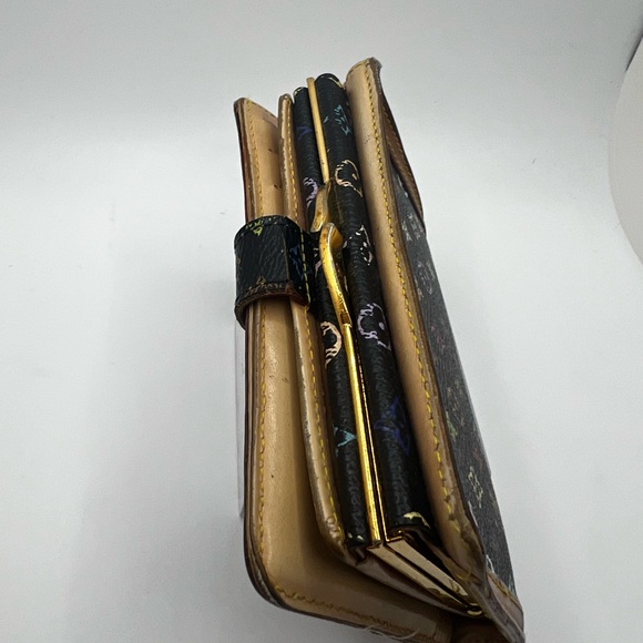 GUC Louis Vuitton Black Murakami Wallet - Picture 2 of 9